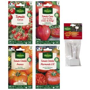 Kit semis de tomates + 12 étiquettes de marquage offertes